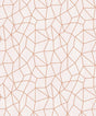 Galerie Glitter Web Orange Wallpaper