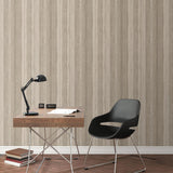 Galerie Nomed Stripe Bronze Brown Wallpaper