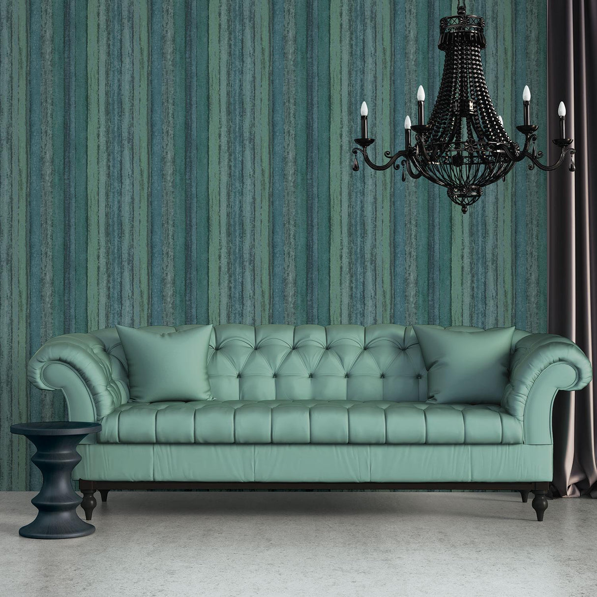 Galerie Nomed Stripe Green Wallpaper