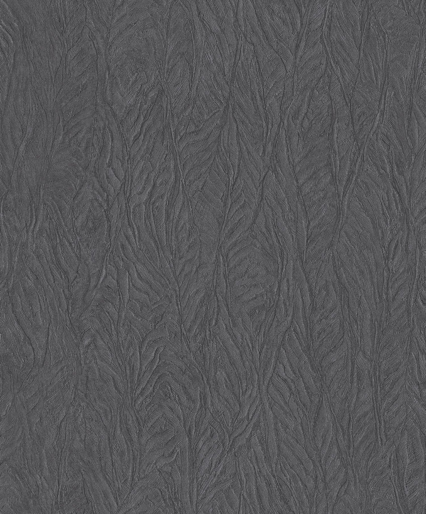 Galerie Leaf Emboss Silver Grey Wallpaper