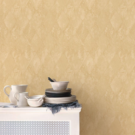 Galerie Harlequin Texture Gold Wallpaper