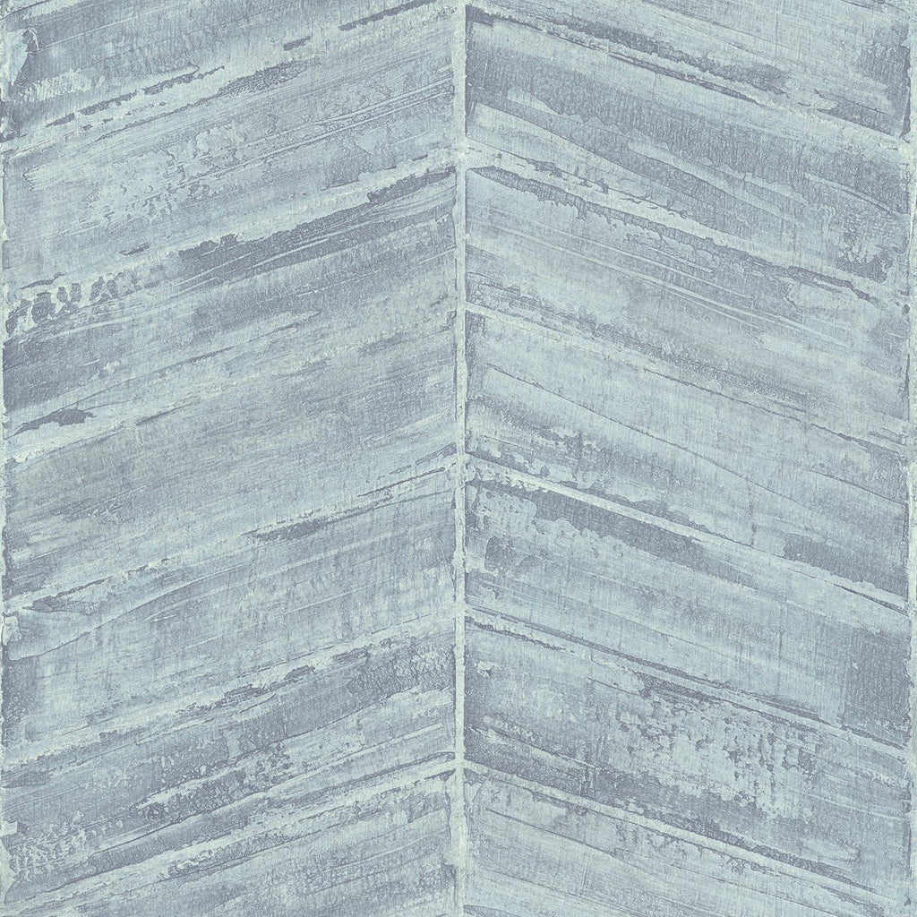 Galerie Chevron Blue Wallpaper