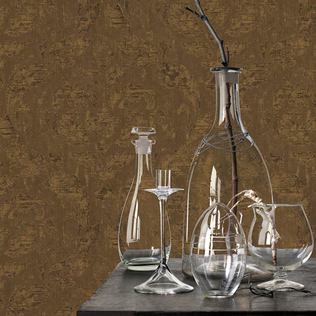 Galerie In Lay Bronze Brown Wallpaper