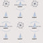 Galerie Deauville Boat Motif Beige Wallpaper