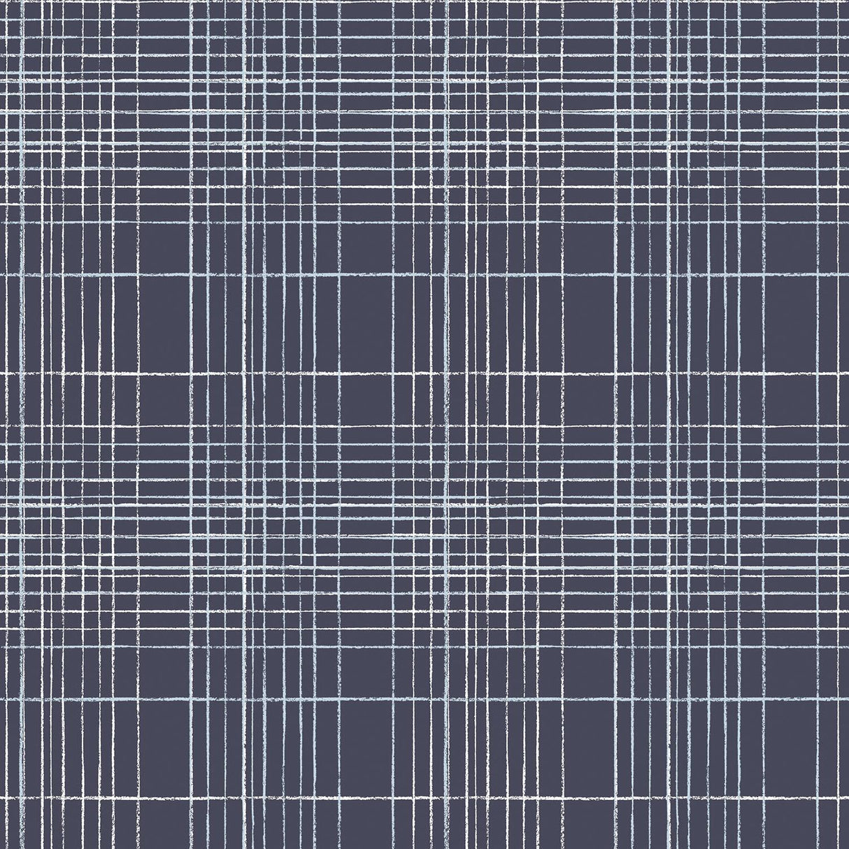 Galerie Nautical Sea Plaid Blue Wallpaper