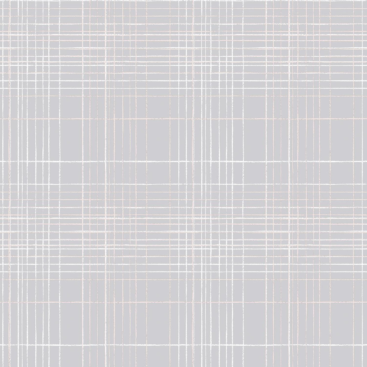 Galerie Nautical Sea Plaid Silver Grey Wallpaper