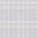 Galerie Nautical Sea Plaid Silver Grey Wallpaper