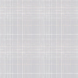 Galerie Nautical Sea Plaid Silver Grey Wallpaper