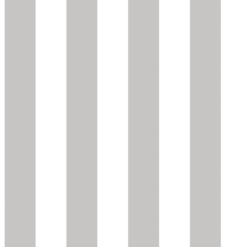 Galerie Regency Stripe Silver Grey Wallpaper