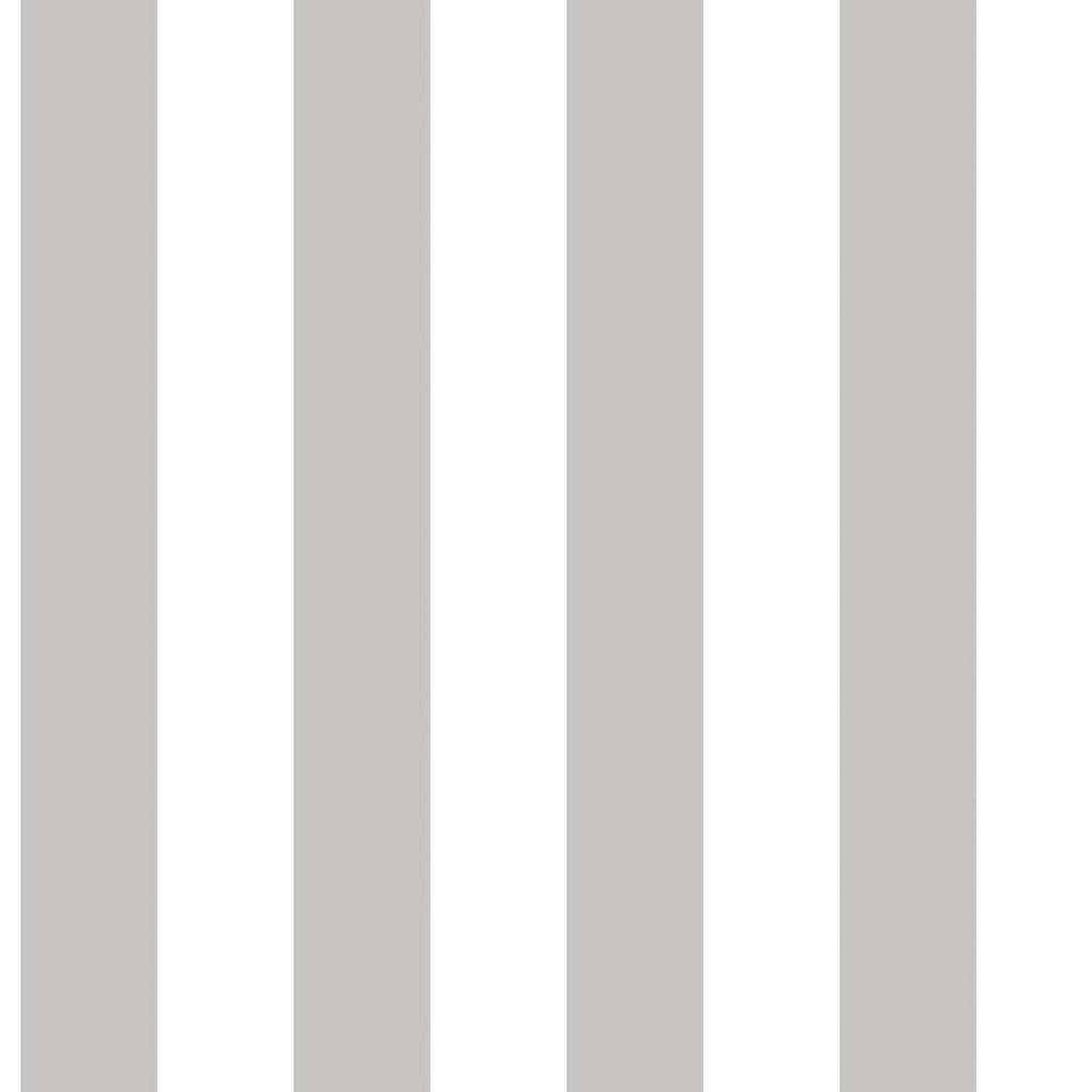 Galerie Regency Stripe Silver Grey Wallpaper