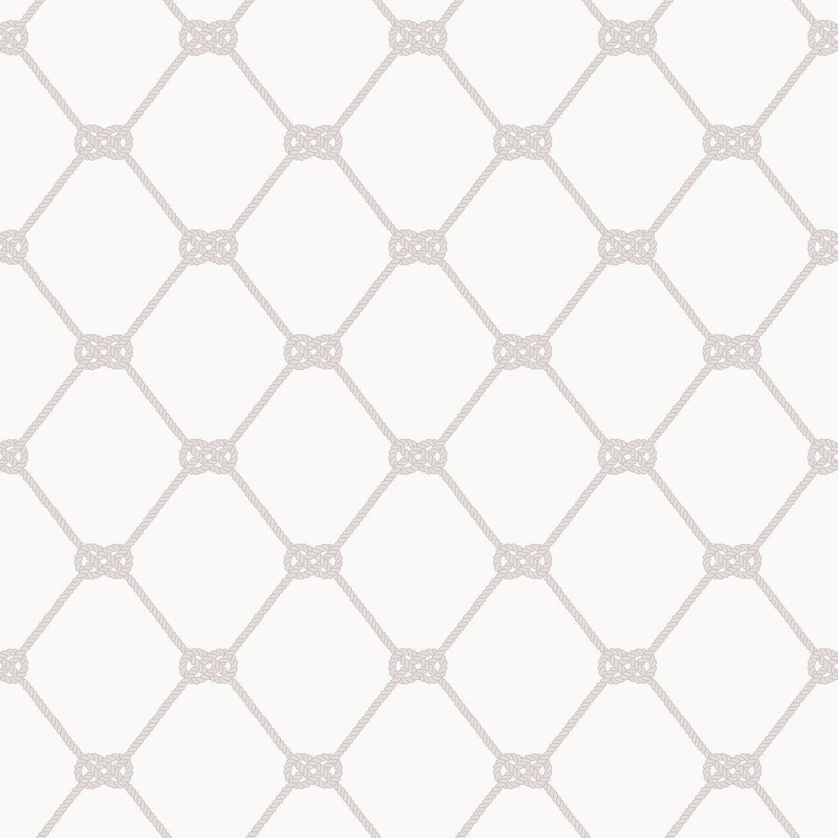 Galerie Nautical Rope Silver Grey Wallpaper