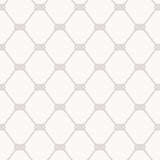 Galerie Nautical Rope Silver Grey Wallpaper