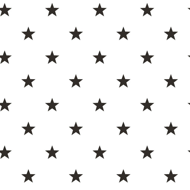 Galerie Deauville Star Black Wallpaper