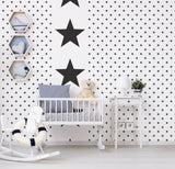 Galerie Deauville Star Black Wallpaper