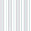 Galerie Two Colour Stripe Silver Grey Wallpaper