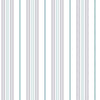 Galerie Two Colour Stripe Silver Grey Wallpaper