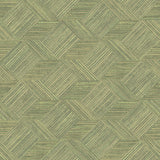 Galerie Grassy Tile Green Wallpaper