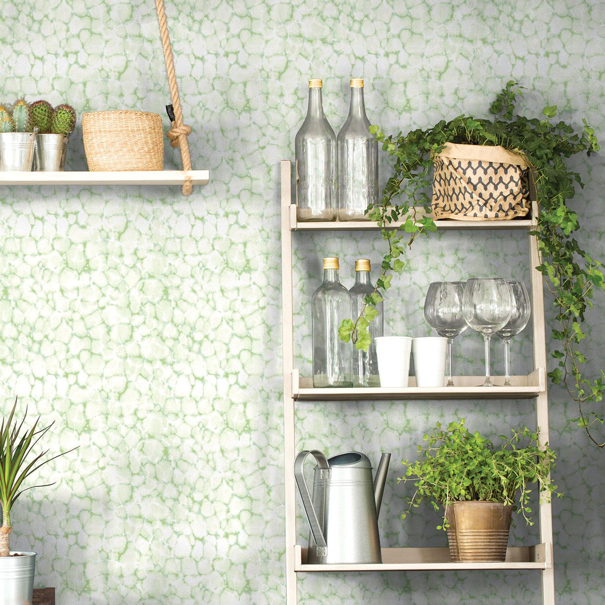 Galerie Reflections Green Wallpaper