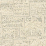 Galerie Family Letters Beige Wallpaper