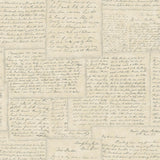 Galerie Family Letters Beige Wallpaper