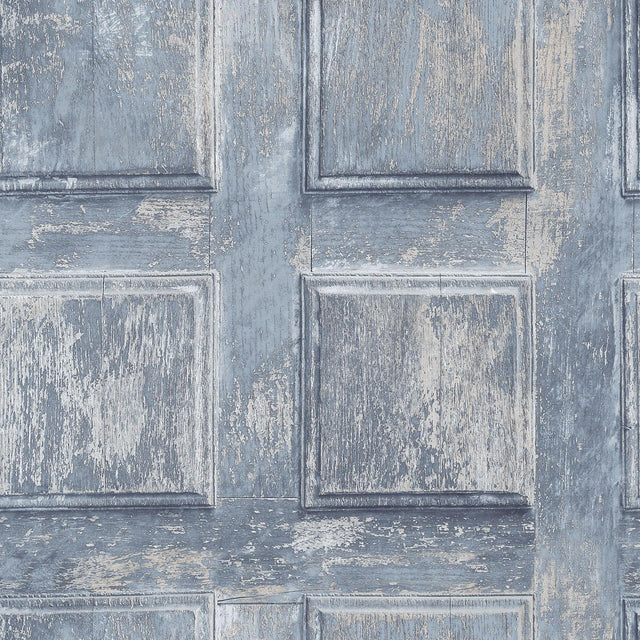 Galerie Door Blue Wallpaper