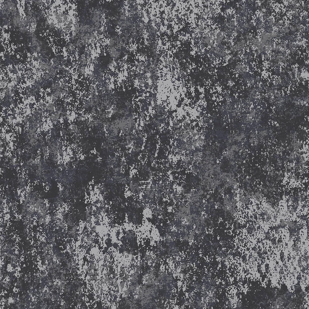 Galerie Metallic Industrial Texture Black Wallpaper