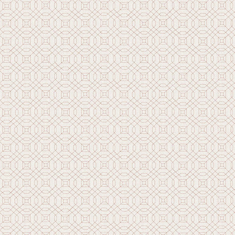 Galerie Metallic Geometric Rose Gold Wallpaper