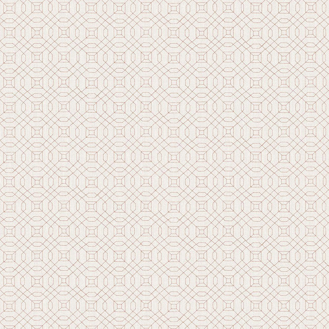 Galerie Metallic Geometric Rose Gold Wallpaper