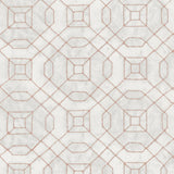 Galerie Metallic Geometric Silver Grey Wallpaper