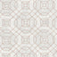 Galerie Metallic Geometric Silver Grey Wallpaper
