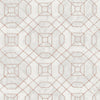 Galerie Metallic Geometric Silver Grey Wallpaper