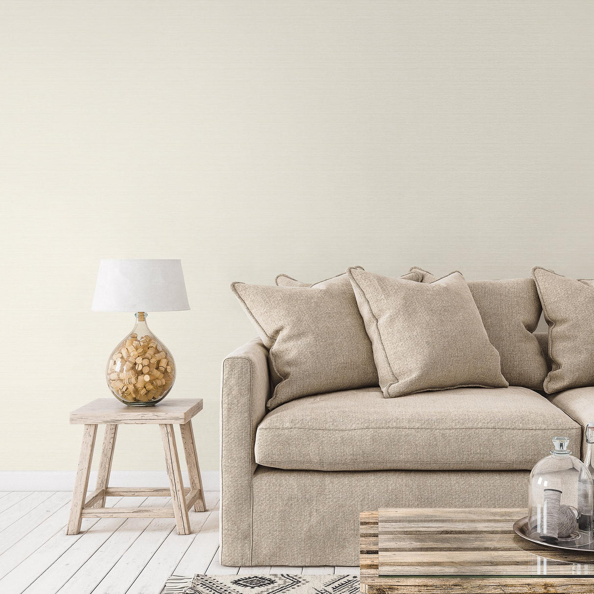 Galerie Smooth Texture Cream Wallpaper