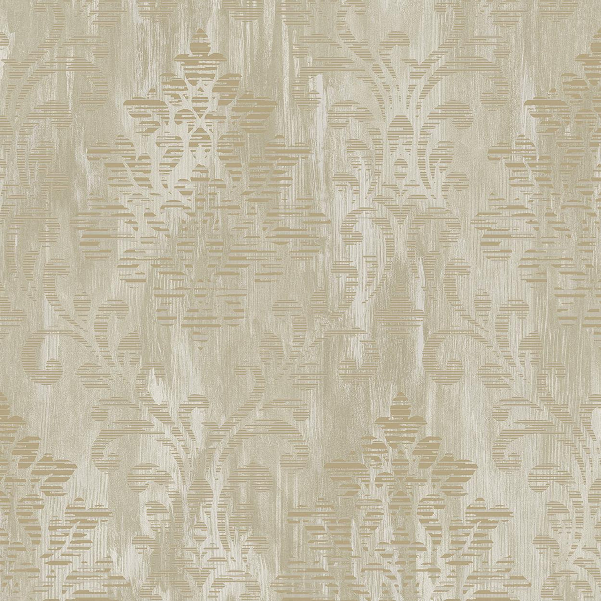 Galerie Modern Metallic Damask Gold Wallpaper