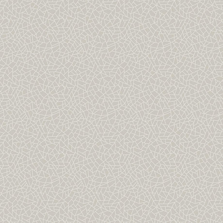 Galerie Crazed Geo Silver Grey Wallpaper
