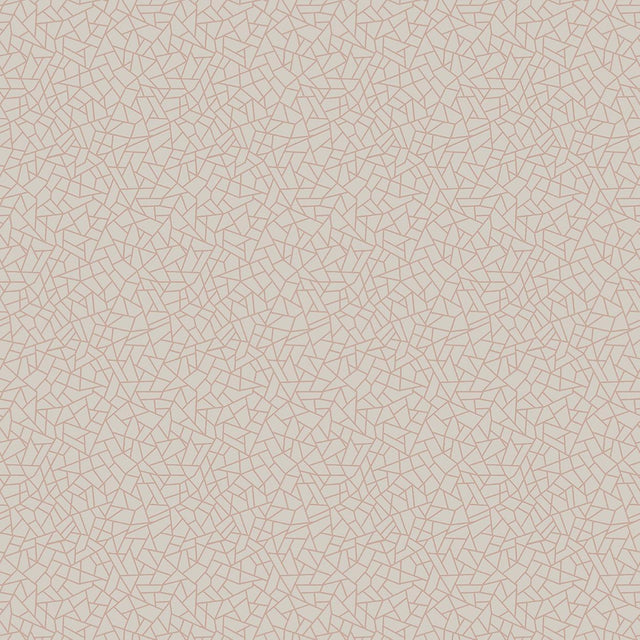 Galerie Crazed Geo Rose Gold Wallpaper