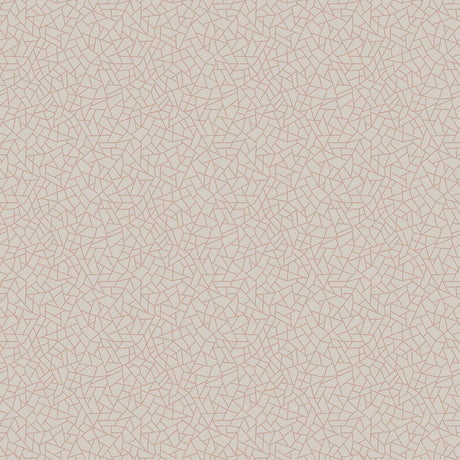 Galerie Crazed Geo Rose Gold Wallpaper