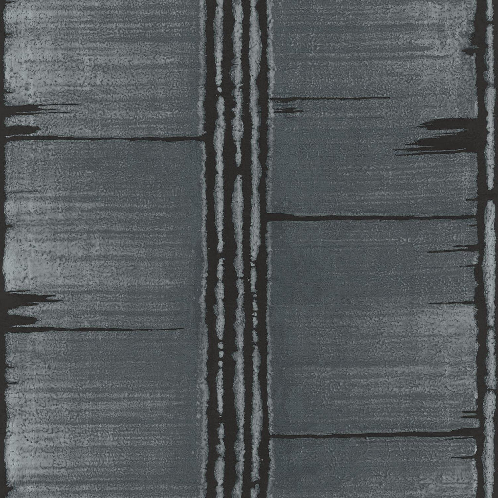 Galerie Bark Stripe Black Wallpaper