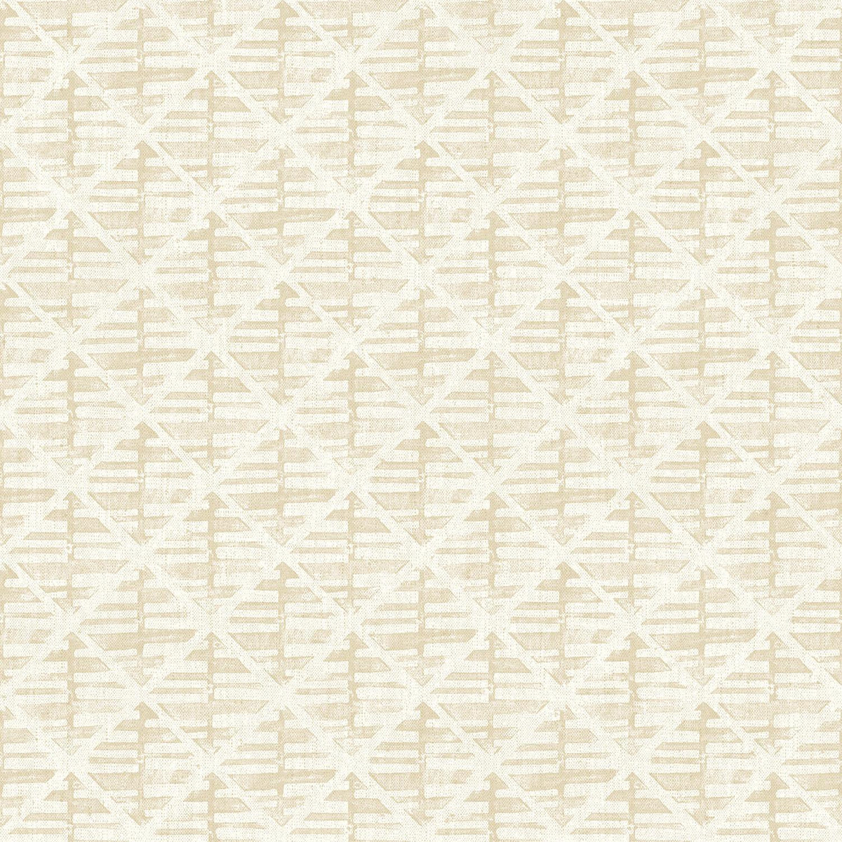 Galerie Block Print Beige Wallpaper