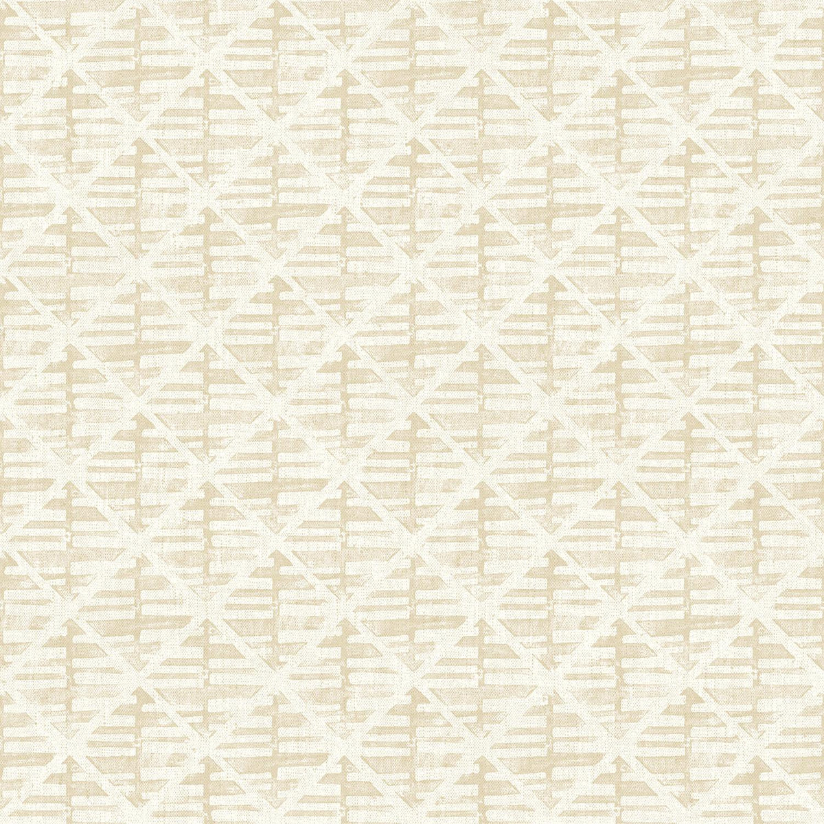 Galerie Block Print Beige Wallpaper