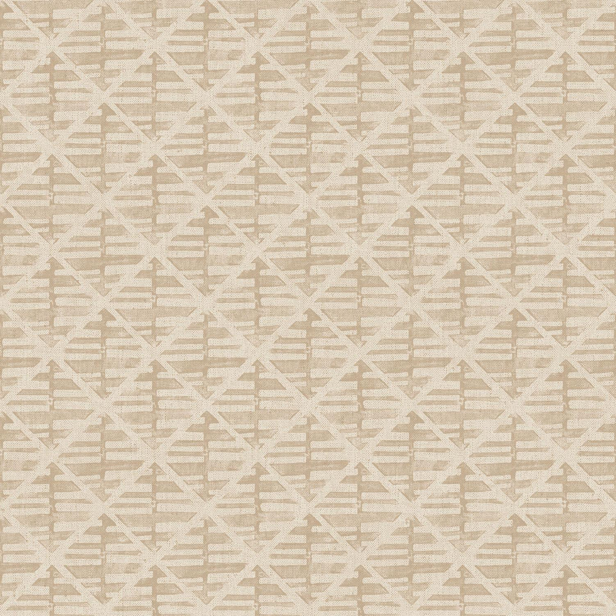 Galerie Block Print Bronze Brown Wallpaper