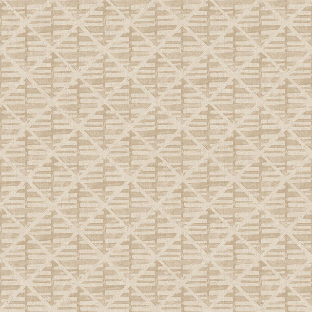 Galerie Block Print Bronze Brown Wallpaper