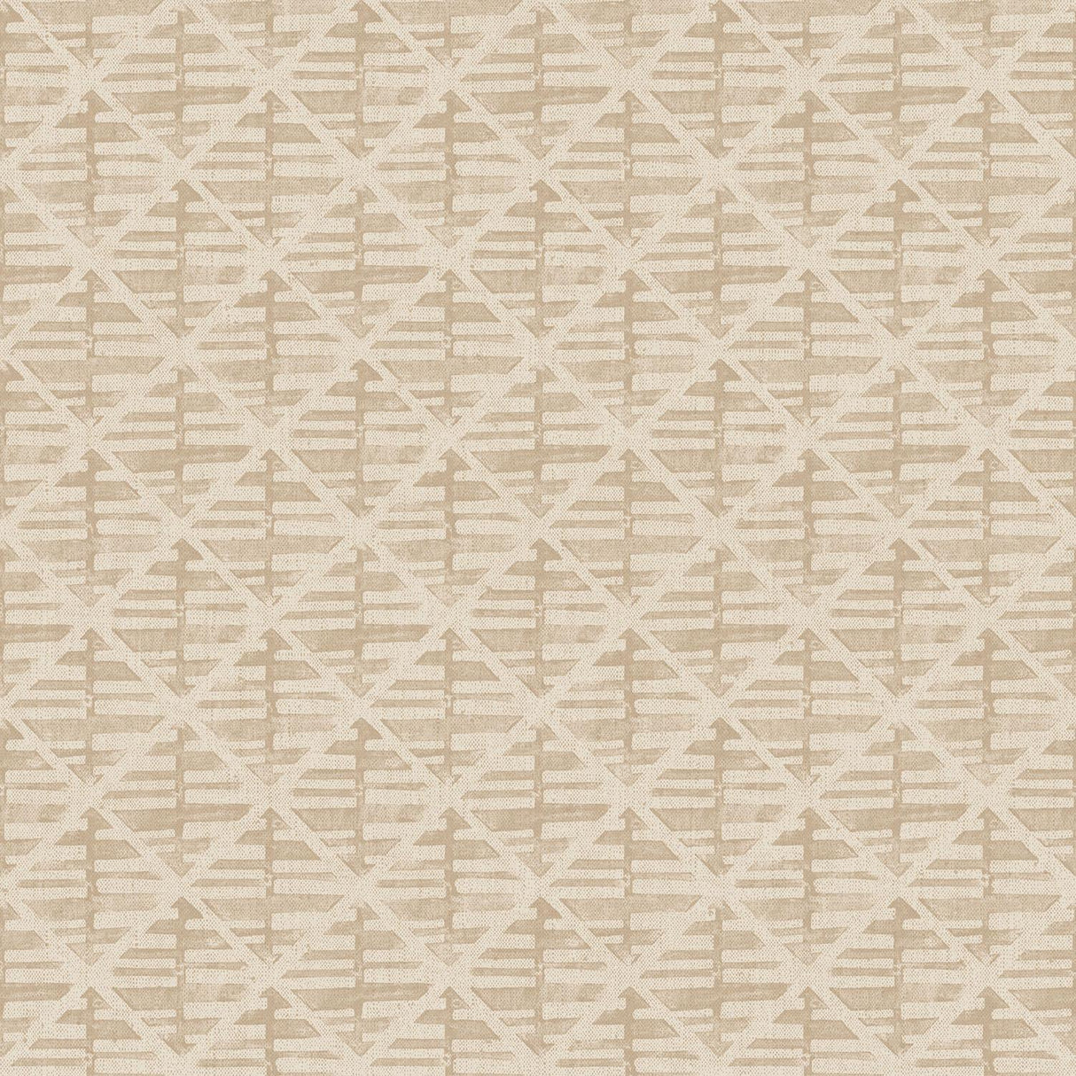 Galerie Block Print Bronze Brown Wallpaper