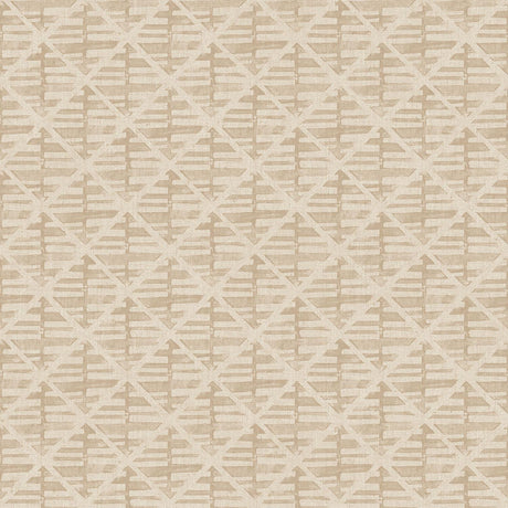 Galerie Block Print Bronze Brown Wallpaper