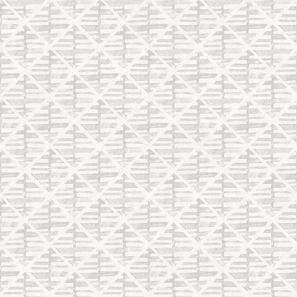 Galerie Block Print Silver Grey Wallpaper