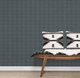 Galerie Boho Beehive Blue Wallpaper