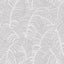 Galerie Broadleaf Silver Grey Wallpaper