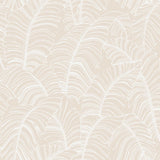 Galerie Broadleaf Beige Wallpaper