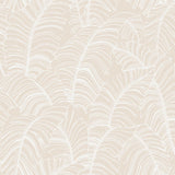 Galerie Broadleaf Beige Wallpaper