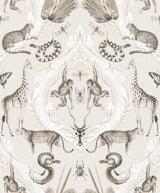 Galerie Menagerie Beige Wallpaper
