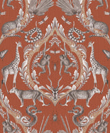 Galerie Menagerie Orange Wallpaper